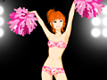 Cheerleader Dress Up гуляць онлайн