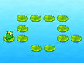 Clever Frog гуляць онлайн