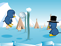 Penguin Volleyball гуляць онлайн