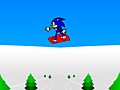 Sonic 3D Snowboarding гуляць онлайн