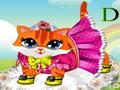 Cute Kitty Dress Up гуляць онлайн