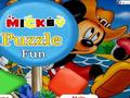 Mickey Puzzle Fun гуляць онлайн