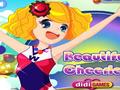 Прыгожыя Cheerleader Dress Up гуляць онлайн