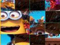 Despicable me Puzzle гуляць онлайн