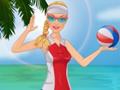 Beach Volleyball Girl Dress Up гуляць онлайн