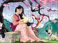 Princess Mulan Jigsaw гуляць онлайн