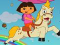 Dora And Unicorn гуляць онлайн