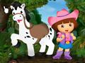 Dora Pony Dress Up гуляць онлайн