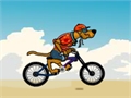 Пляж BMX Scooby Doo гуляць онлайн